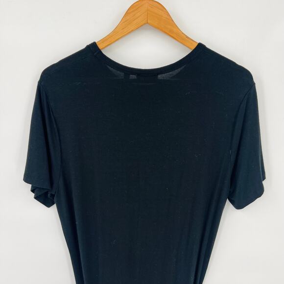 Wilfred Free Black Midi Maxi Dress Women's Size Large - Picture 3 of 5